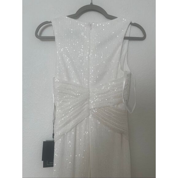 Mac Duggal 26598 Wrap Waist Sequin Dress NEW NWT - Picture 9 of 9